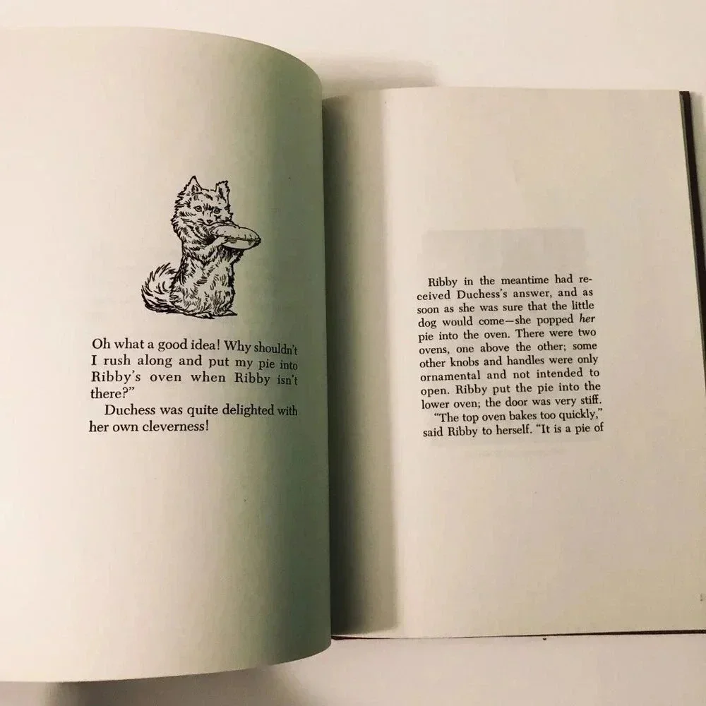 Vtg Double Book The  Pie and The Patty Pan and The Golden Goose and Other - Picture 9 of 16